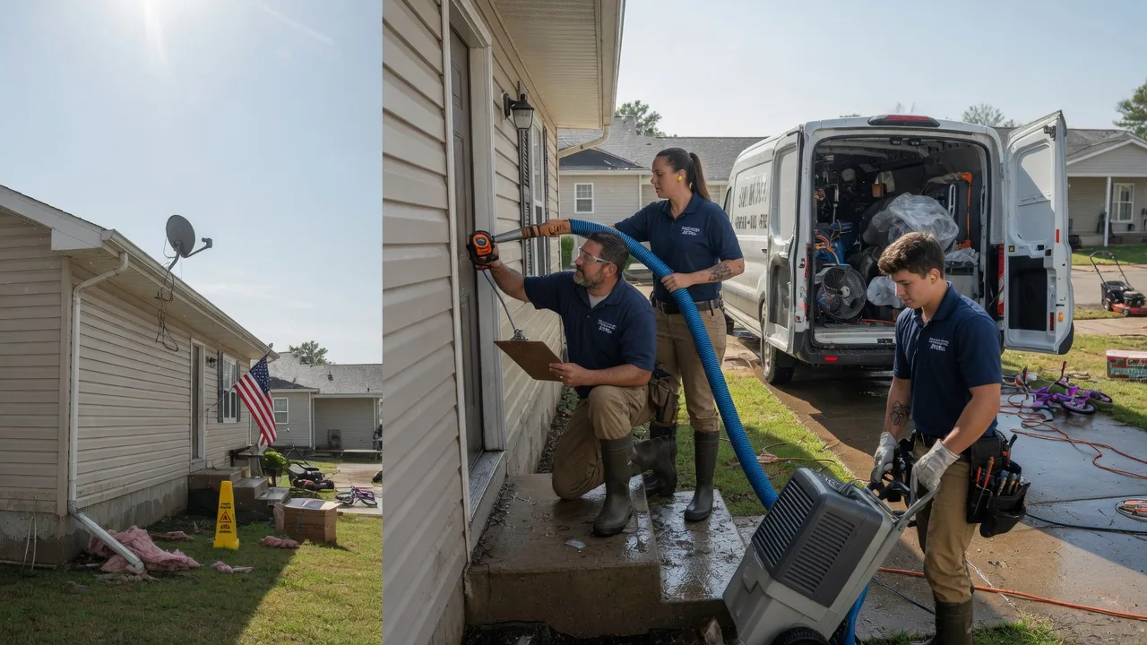 Ceiling Water Damage Restoration in Washington, IN near me
